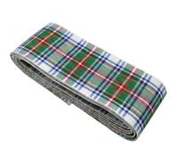 Dress Stewart Tartan Ribbon 40mm x 3m - Woven Reversible Yarn-Dyed