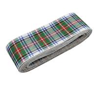 Dress Stewart Tartan Ribbon 40mm x 5m - Woven Reversible Yarn-Dyed