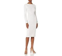 Dress the Population Women's Emery Dress, White, M