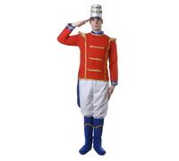 Dress Up America Adult Soldier Costume - Role Play Deluxe Toy Soldier Costume for Adult