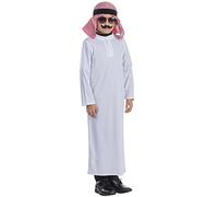 Dress Up America Arabian Sheik Costume for Kids - Beautiful Dress Up Set for Role Play