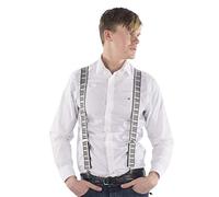 Dress Up America Baby Boys Piano Y Back Suspenders-for Men (One Size), Black
