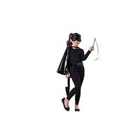 Dress Up America Black Cat Costume Set for Girls - Kids Cat Dress Up - Includes a Cape, Mask, and More (Toddler 4/Small (3-6 years))