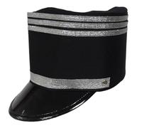 Dress Up America Black Marching Band Hat - Beautiful Band Hat For Role Play