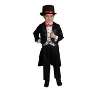 Dress Up America Black Tuxedo Kids Costume
