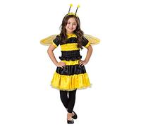 Dress Up America Bumblebee Costume for Girls - Bee Dress Up Costume for Kids - Halloween Queen Bee Costume