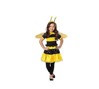 Dress Up America Bumblebee Costume for Girls - Bee Dress Up Costume for Kids - Halloween Queen Bee Costume