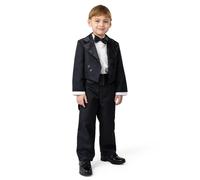 Dress Up America Butler Costume for Kids - Black Tuxedo Dress Up Set