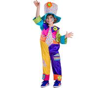 Dress Up America Children's Circus Clown Costume - Beautiful Dress Up Set for Role Play