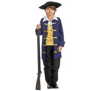 Dress Up America Colonial Costume for Kids - Revolutionary War Costume For Boys - Beautiful Dress Up Set for Role Play
