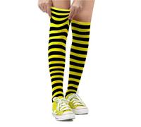 Dress Up America Cotton Striped Socks for Kids - Striped Knee High Socks for Girls and Boys | Teens - Stylish & Comfortable