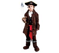 Dress Up America Cute Caribbean Boy Pirate Costume - Beautiful Dress Up Set