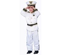 Dress Up America Deluxe Navy Admiral Costume Set Fancy Dress Role Play Set