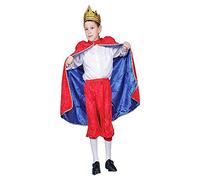 Dress Up America Deluxe Red Royal King Costume Set For Kids