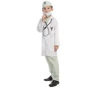 Dress Up America Doctor Costume Kids - Kids Doctors Outfit Dr. Scrubs Set for Girls and Boys - Great Gift for Role-Play & Fun