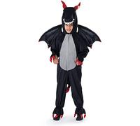 Dress Up America Dragon Costume for Kids - Black Dragon Dress Up Set for Girls and Boys