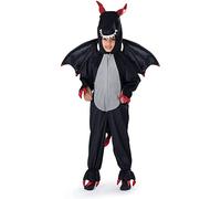 Dress Up America Dragon Costume for Kids - Black Dragon Dress Up Set for Girls and Boys