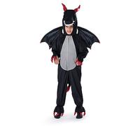 Dress Up America Dragon Costume for Kids - Black Dragon Dress Up Set for Girls and Boys