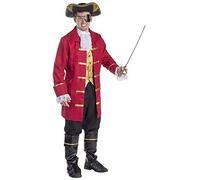 Dress Up America Elite Men's Pirate Captain Costume - Beautiful Dress Up Set for Role Play