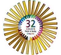 Dress Up America Face Paint Crayon Kit Safe NonToxic Body Halloween Makeup Party