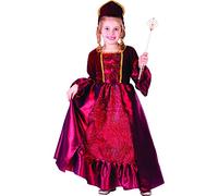 Dress Up America Girl's Burgundy Belle Ball Gown for Little Girls Costume