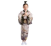 Dress Up America Japanese Kimono for Girls - Traditional Kimono Robe Costume Set for Kids