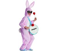 Dress Up America Kids Energizer Bunny Plush Mascot Costume - Beautiful Dress Up