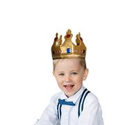 Dress Up America Kids Exquisite King Crown - (One Size)