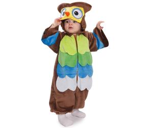 Dress Up America Kids Hoo Hoo Owl Pretend Play Outfit for Children