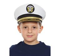 Dress Up America Kids Navy Admiral Hat - (One Size)