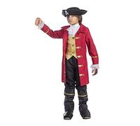 Dress Up America Boy’s Elite Pirate Captain Costume - Beautiful Dress Up Set for Role Play