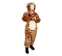 Dress Up America Plush Animal Tiger Costume Kids & Toddlers - Role Play Costume