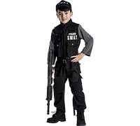 Dress Up America Kid's Jr, SWAT Team Costume for Kids - Police S.W.A.T. Costume