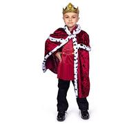 Dress Up America King Costume for Boys King Outfit - Kids King Costume - Regal Prince Costume Set - Boys King Costume - Kids Royal King Outfit