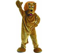 Deluxe Plush Roaring Lion Mascot Costume For Kids And Adults By Dress America