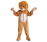 Dress Up America Scary Plush Lion Hairy Head Costume - Role Play Costume