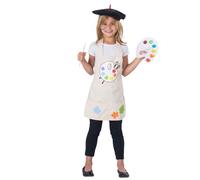 Dress Up America Little Girl Talented Artist Costume - Beautiful Dress Up Set
