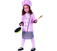 Dress Up America Little Pretty Master Girl Chef Costume - Beautiful Dress Up Set
