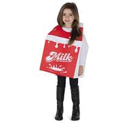 Dress Up America Milk Carton Costume for Kids - Product Comes Complete with: Tunic