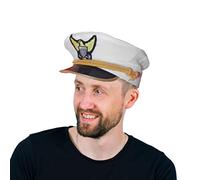 Dress Up America Navy Captain Admiral Hat - Beautiful Dress Up Hat For Role Play