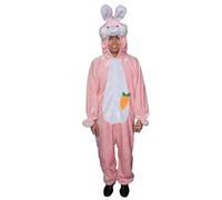 Dress Up America Plush Easter Bunny Mascot Costume - Adult One Size