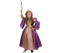 Dress Up America Purple Royalty Princess Costume For Girls - Beautiful Dress Up