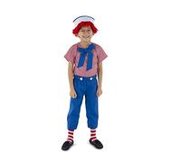 Dress Up America Rag Boy Costume for Kids - Dress Up Set with Attached Apron, Hat