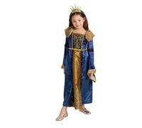 Dress Up America Renaissance Costume Dress for Girls - Medieval Queen Costume - Noblewomen Costume Dress for Kids