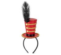 Dress Up America Ringmaster Hat For Girls - Showman Headband Hat For Role-Play - Circus Costume Accessories For Kids
