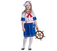Dress Up America Sailor Girl Costume - Beautiful Dress Up Set for Role Play