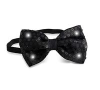 Dress Up America Sequin Bow Tie with LED Flashing Lights - Beautiful Dress Up Set for Role Play