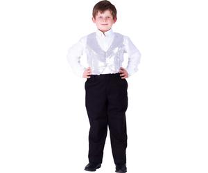 Dress Up America Sequin Vest for Kids - Shiny Dance Vest for Boys