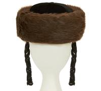 Dress Up America Shtreimel with Side Lock for Kids and Adults