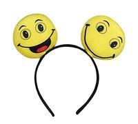 Dress Up America Smiling Face Party Headband for Kids - Wacky Crazy Smiling Face Hairband Accessories